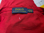 Playera Polo Ralph Lauren de Mujer color rojo poni azul