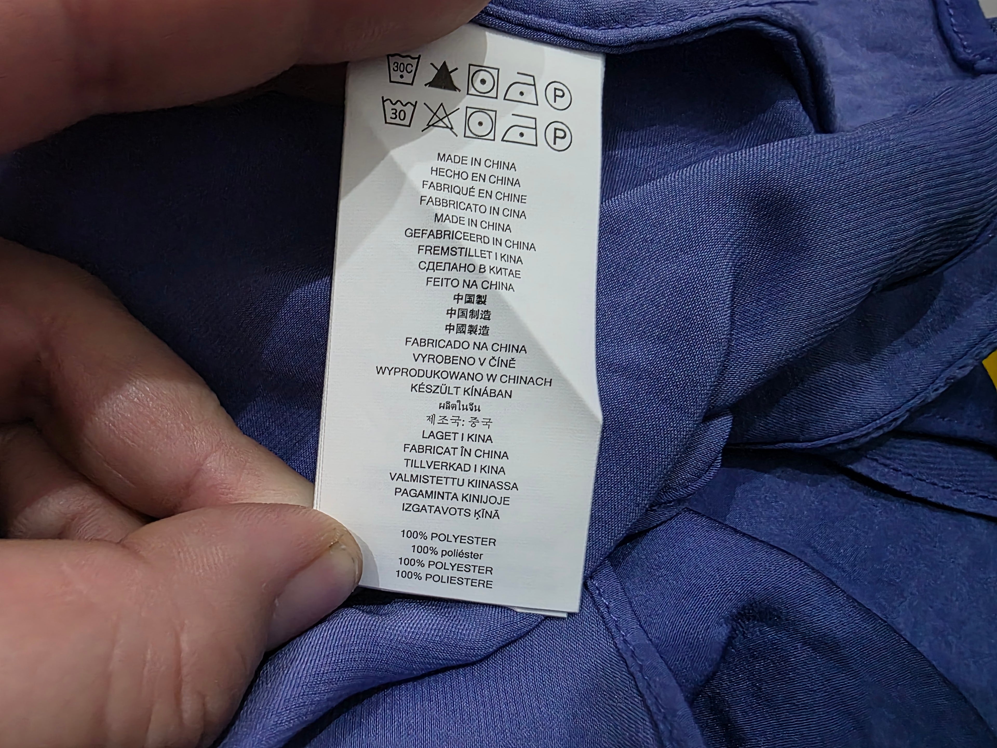 Blusa Michael Kors de Mujer Mediana color morado manga corta