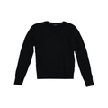 Sueter Tommy Hilfiger de Mujer color negro cuello V Mediano $