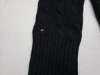 Sueter Tommy Hilfiger de Mujer color negro cuello V Mediano $