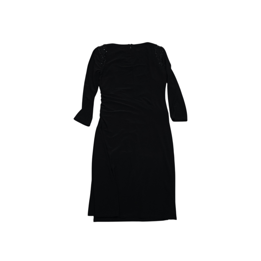 Vestido Ralph lauren color negro manga de Mujer talla 10