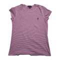 Playera Ralph lauren de Mujer rayada color rosa