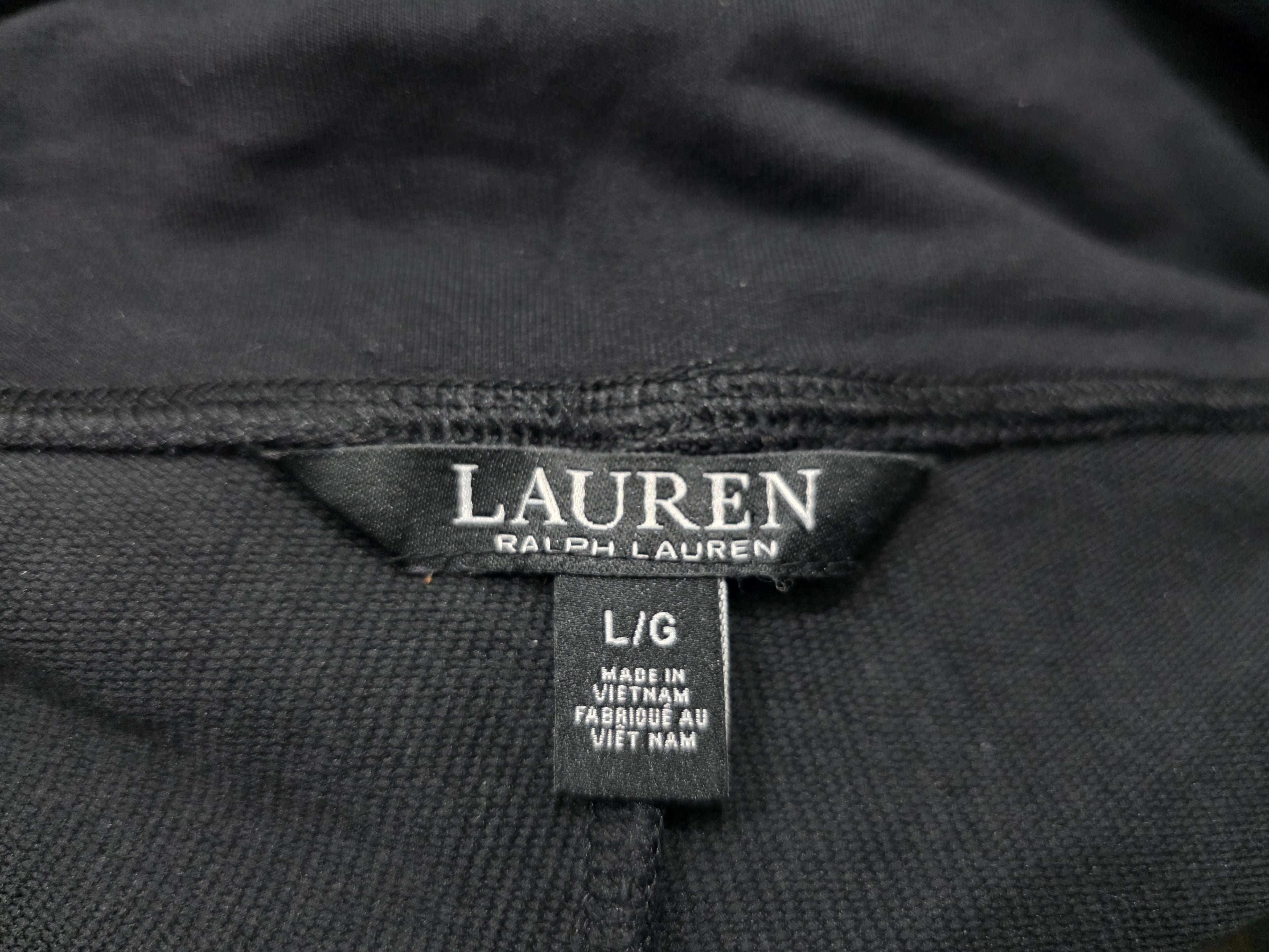 Legging Ralph lauren color negro talla Grande