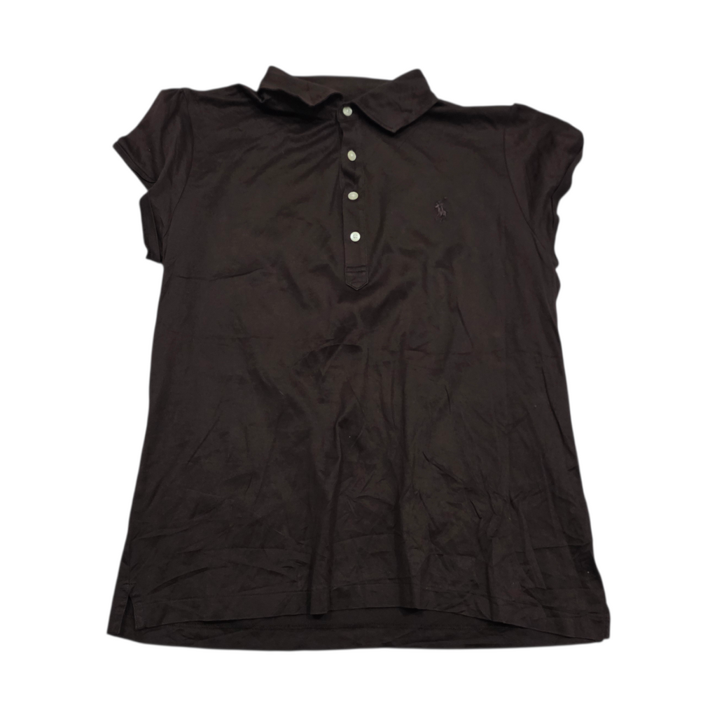 Playera Ralph lauren Sport cafe de Mujer Extra Grande