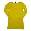 Playera Ralph lauren Sport manga larga color amarillo de Mujer