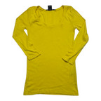 Playera Ralph lauren Sport manga larga color amarillo de Mujer