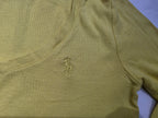 Playera Ralph lauren Sport manga larga color amarillo de Mujer