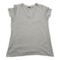 Playera Vineyard Vines Mediana de Mujer rayada M cafe claro