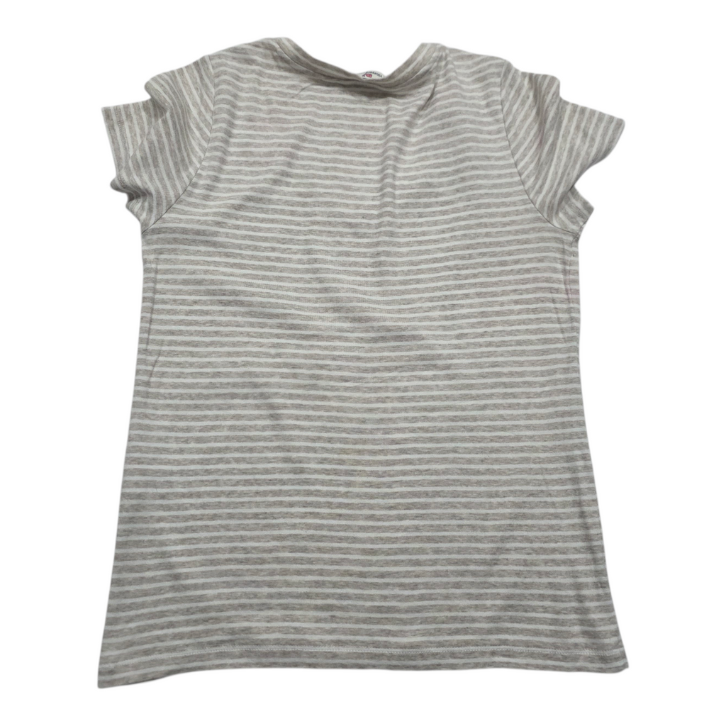 Playera Vineyard Vines Mediana de Mujer rayada M cafe claro