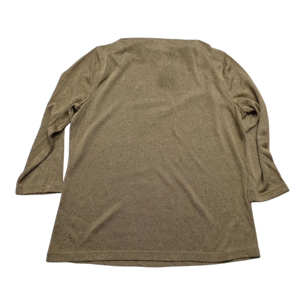 Blusa Dorada Ralph Lauren de Mujer Grande Petite lake House