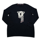 Sueter Tommy Hilfiger de Mujer Grande azul Oso Polar