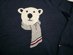 Sueter Tommy Hilfiger de Mujer Grande azul Oso Polar