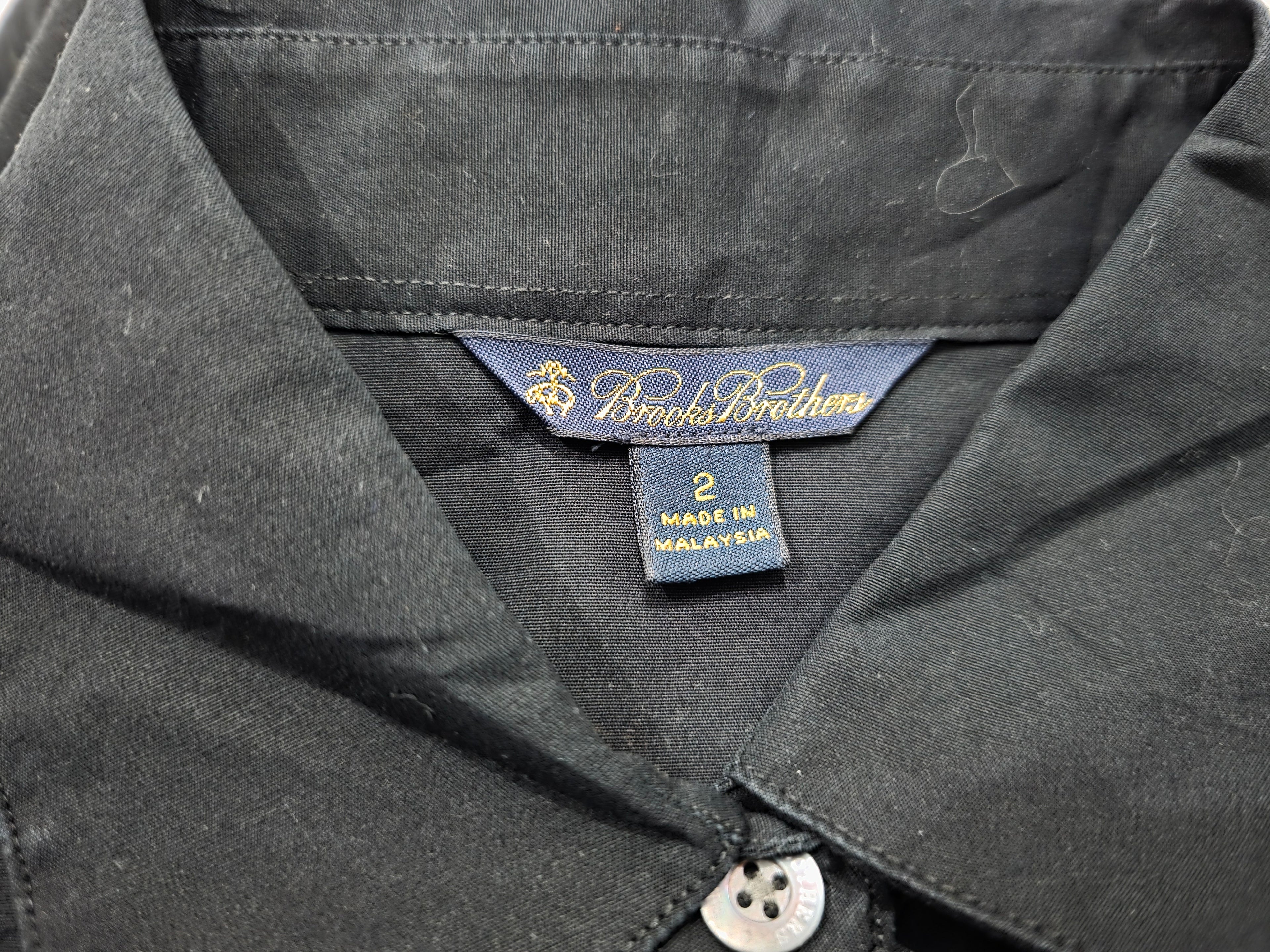 Camisa Ajustable Brooks brothers color negro de Mujer talla 2
