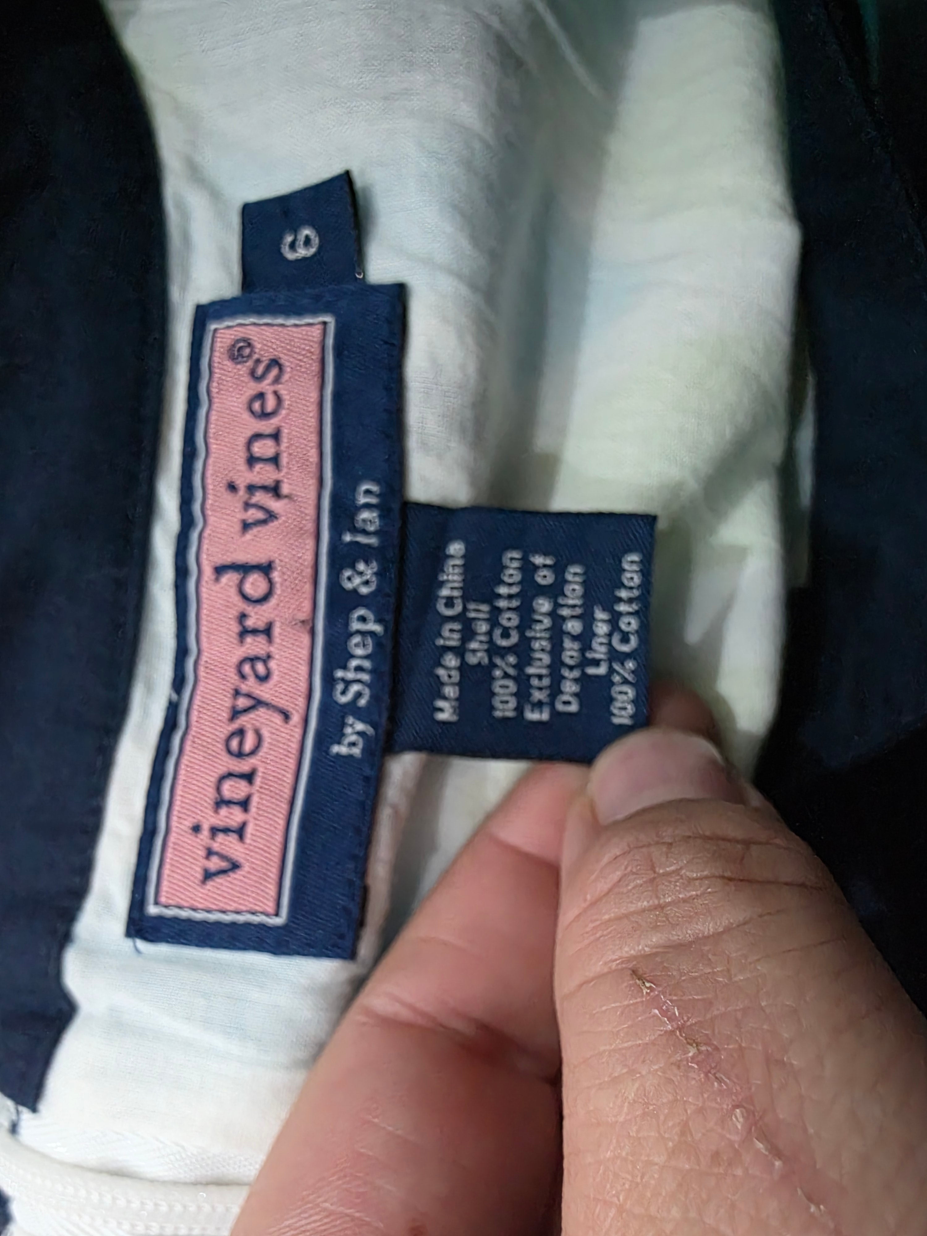 Vestido Vineyard Vines talla 6 de limones