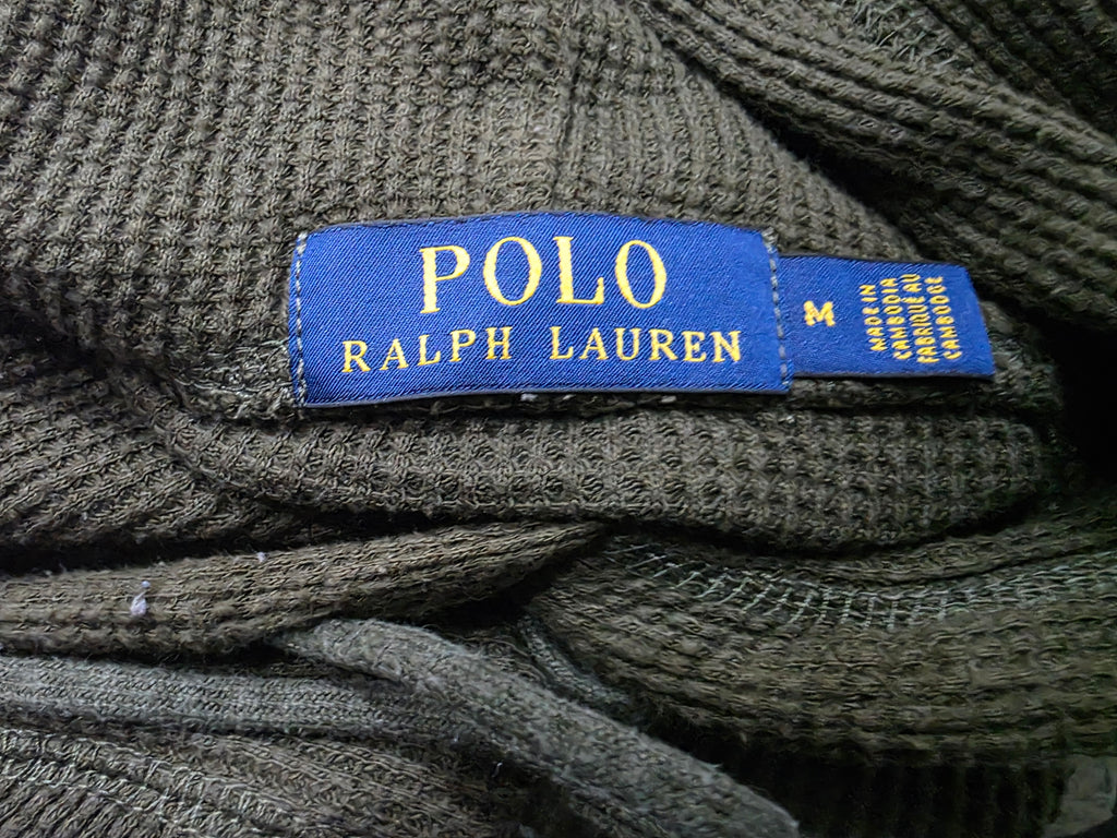 Sueter con gorro Polo ralph lauren Mediano de Mujer color verde oscuro
