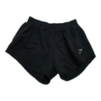 Short Gymshark Color negro de algodón Mediano de Mujer
