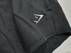 Short Gymshark Color negro de algodón Mediano de Mujer