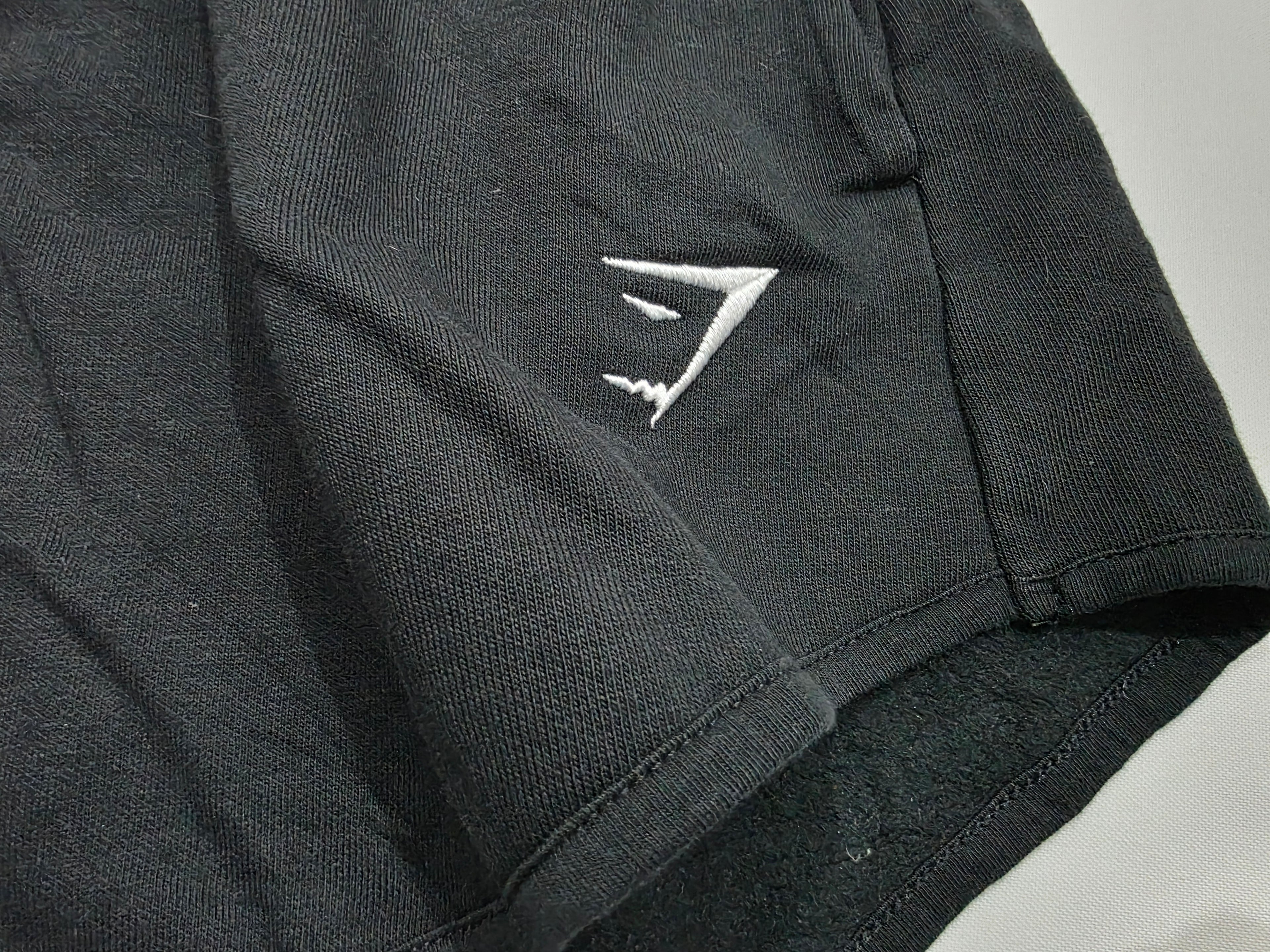 Short Gymshark Color negro de algodón Mediano de Mujer