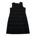 Vestido Michael Kors con estoperoles Talla 10 color azul profundo sin mangas