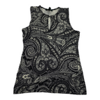 Blusa Ralph Lauren de Mujer Mediana sin mangas gris/negro