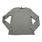 Playera Ralph lauren basica color.gris manga larga Grande de Mujer