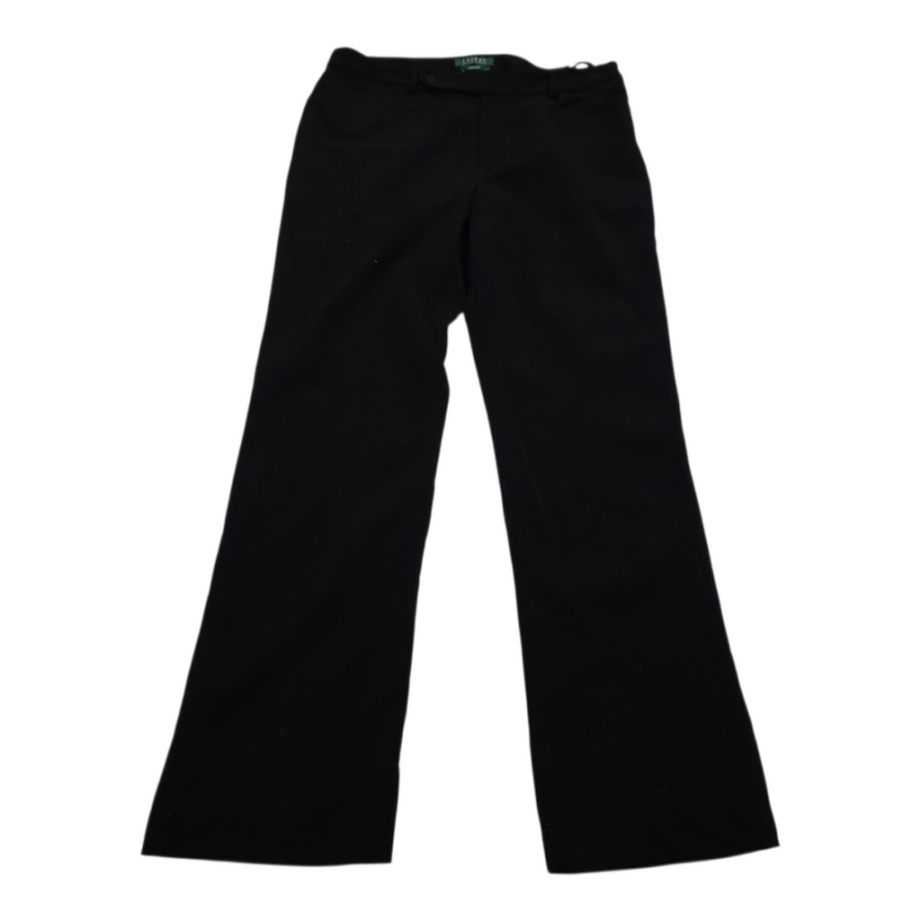 Pantalon de vestir Ralph Lauren Adele color negro talla 12
