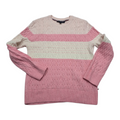 Sueter Tommy Hilfiger de Mujer Extra Grande rosa/beige