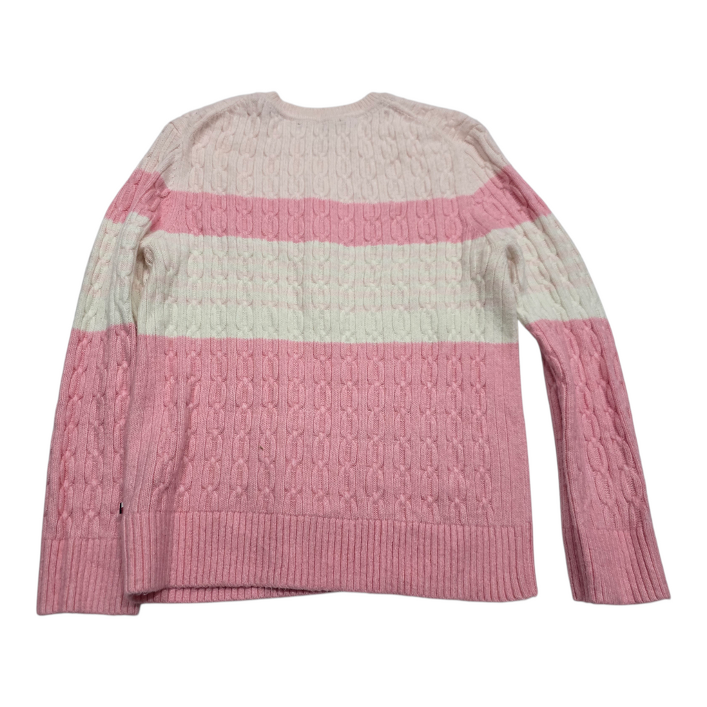 Sueter Tommy Hilfiger de Mujer Extra Grande rosa/beige