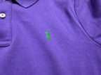 Playera Ralph lauren Sport color morado poni verde de Mujer Extra Grande