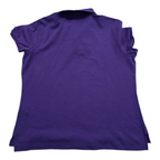 Playera Ralph lauren Sport color morado poni verde de Mujer Extra Grande