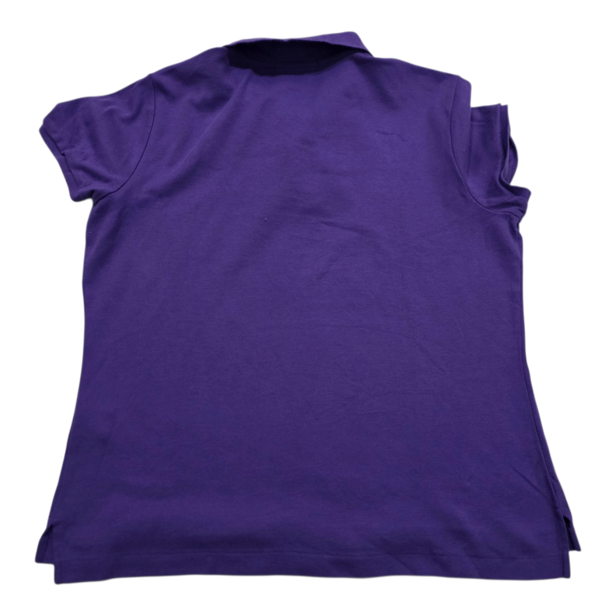 Playera Ralph lauren Sport color morado poni verde de Mujer Extra Grande