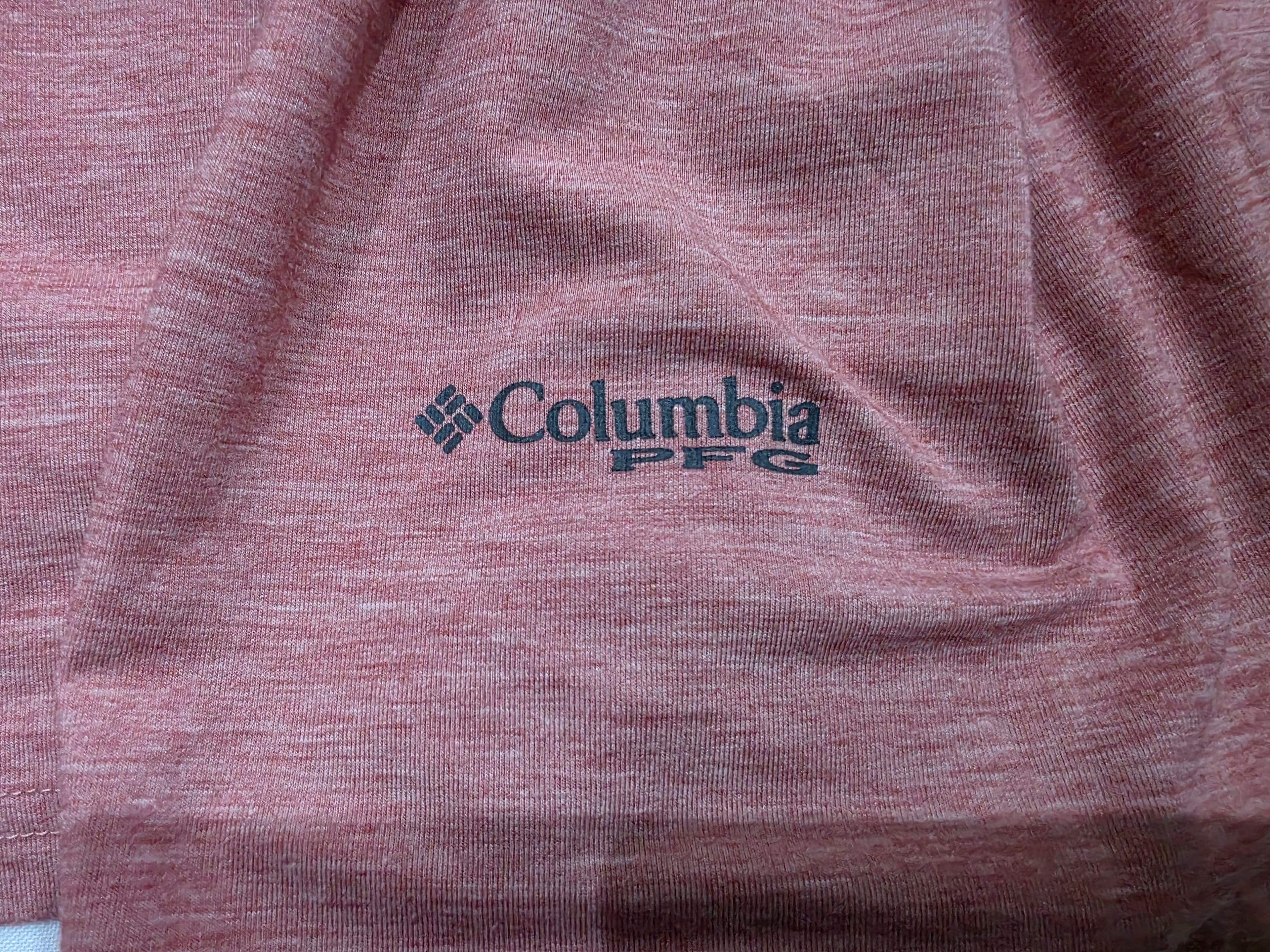 Playera con gorro Columbia Talla XXLde Mujer PFG coral.oscuro
