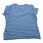 Playera Tommy Hilfiger de Mujer azul celeste rayada XXL