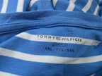 Playera Tommy Hilfiger de Mujer azul celeste rayada XXL