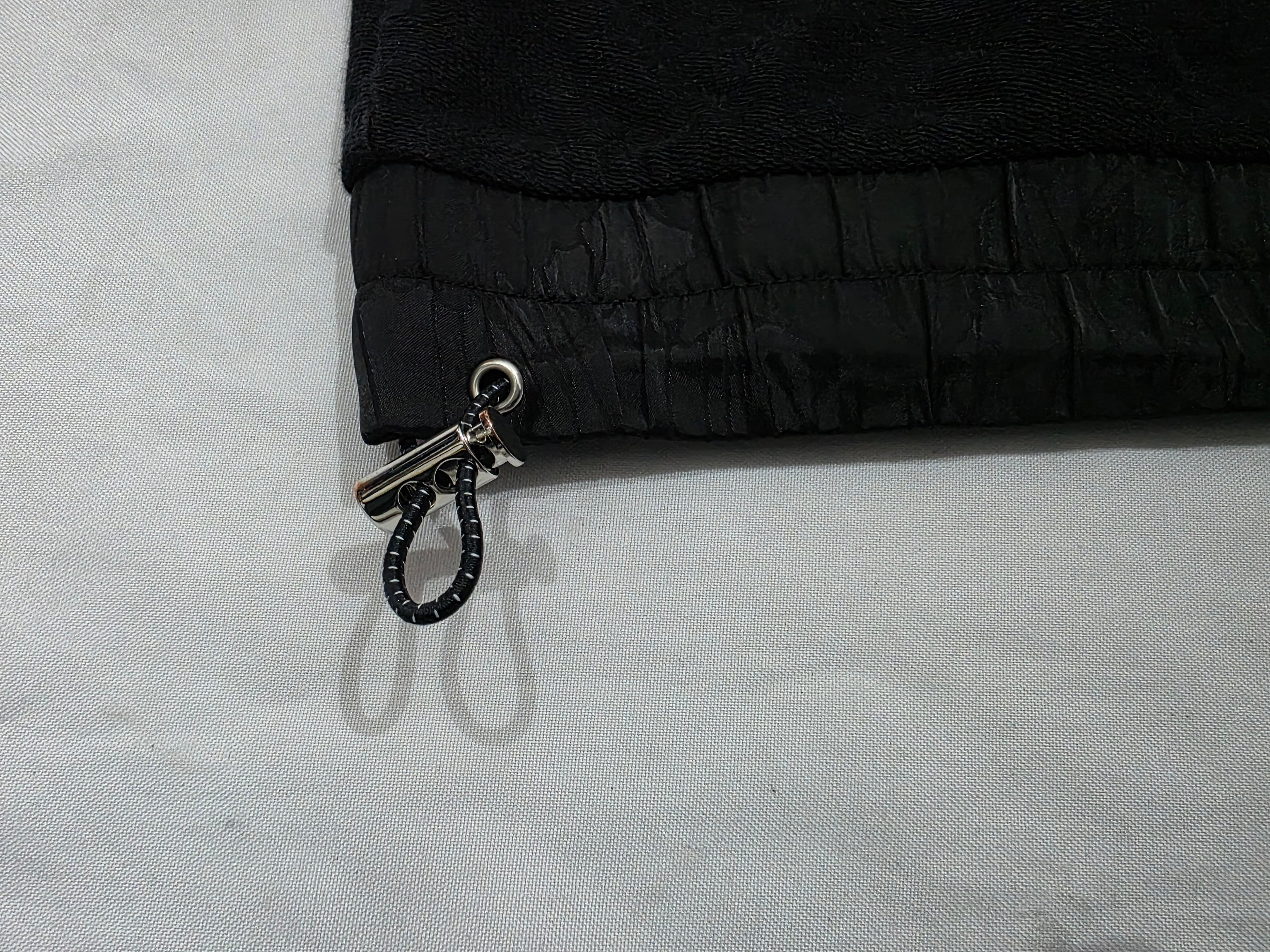 Adidas Originals Sweatshirt Negra Oversized con Cordón Ajustable Extra Chica Mujer