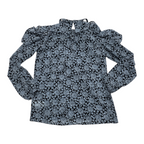 Blusa Michael Michael Kors Floral azul Manga Larga XS
