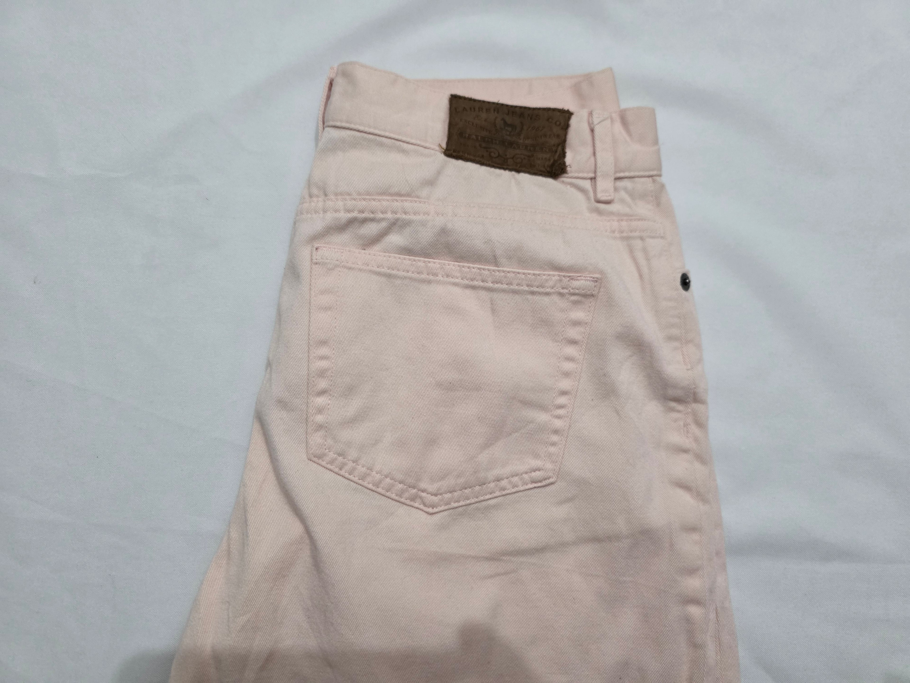 Pantalon Ralph Lauren de Mujer talla 2 petite color rosa claro