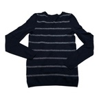 Sueter Tommy Hilfiger de Mujer extra chico azul con lineas plateada