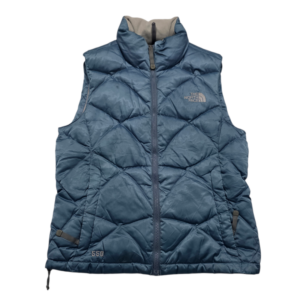 Chaleco The North Face 550 de Mujer Extra Chico color azul metálico