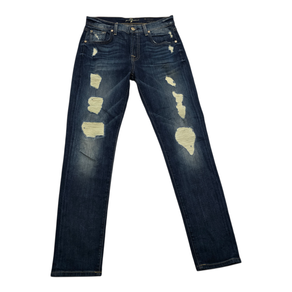 Pantalon 7 for all mankind de Mujer talla 4 azul