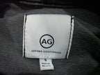 Chamarra de mezclilla talla Chica Adriano Goldschmied color gris oscuro