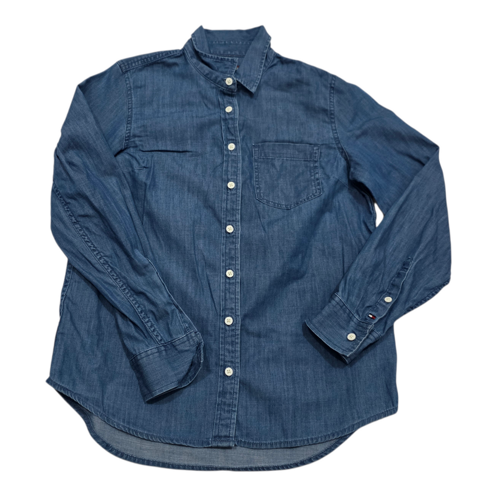 Camisa Tommy Hilfiger  de mezclilla de Mujer talla chica