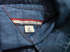 Camisa Tommy Hilfiger  de mezclilla de Mujer talla chica