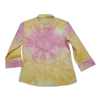 Camisa Tommy Hilfiger amarilla/rosa de Mujer manga 3/4