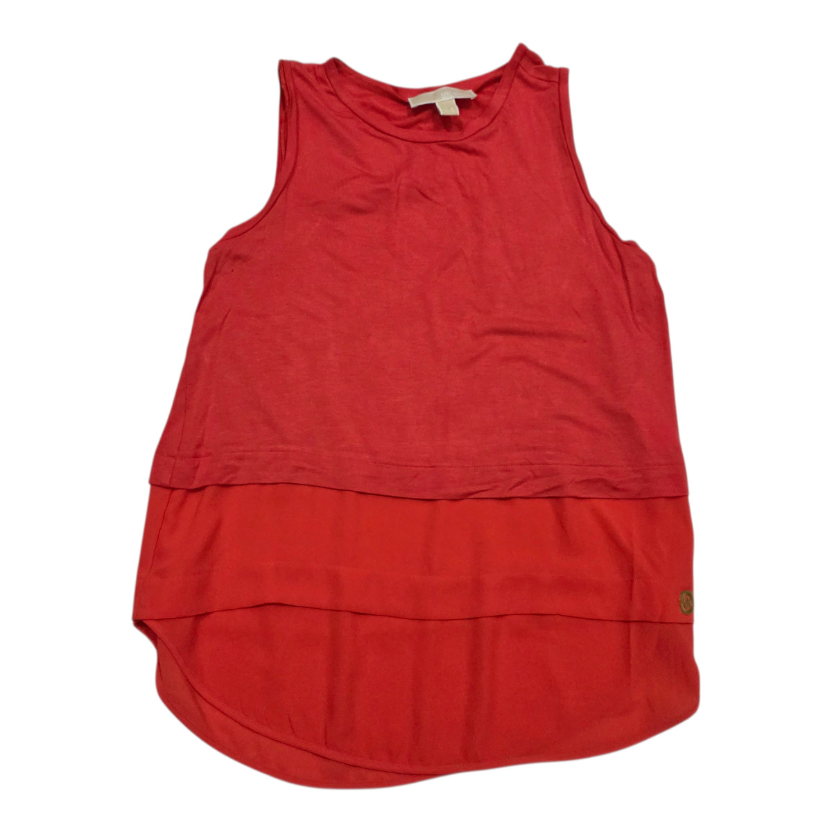 Blusa Michael Kors de Mujer talla Chica color naranja sin mangas