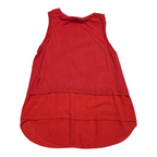 Blusa Michael Kors de Mujer talla Chica color naranja sin mangas