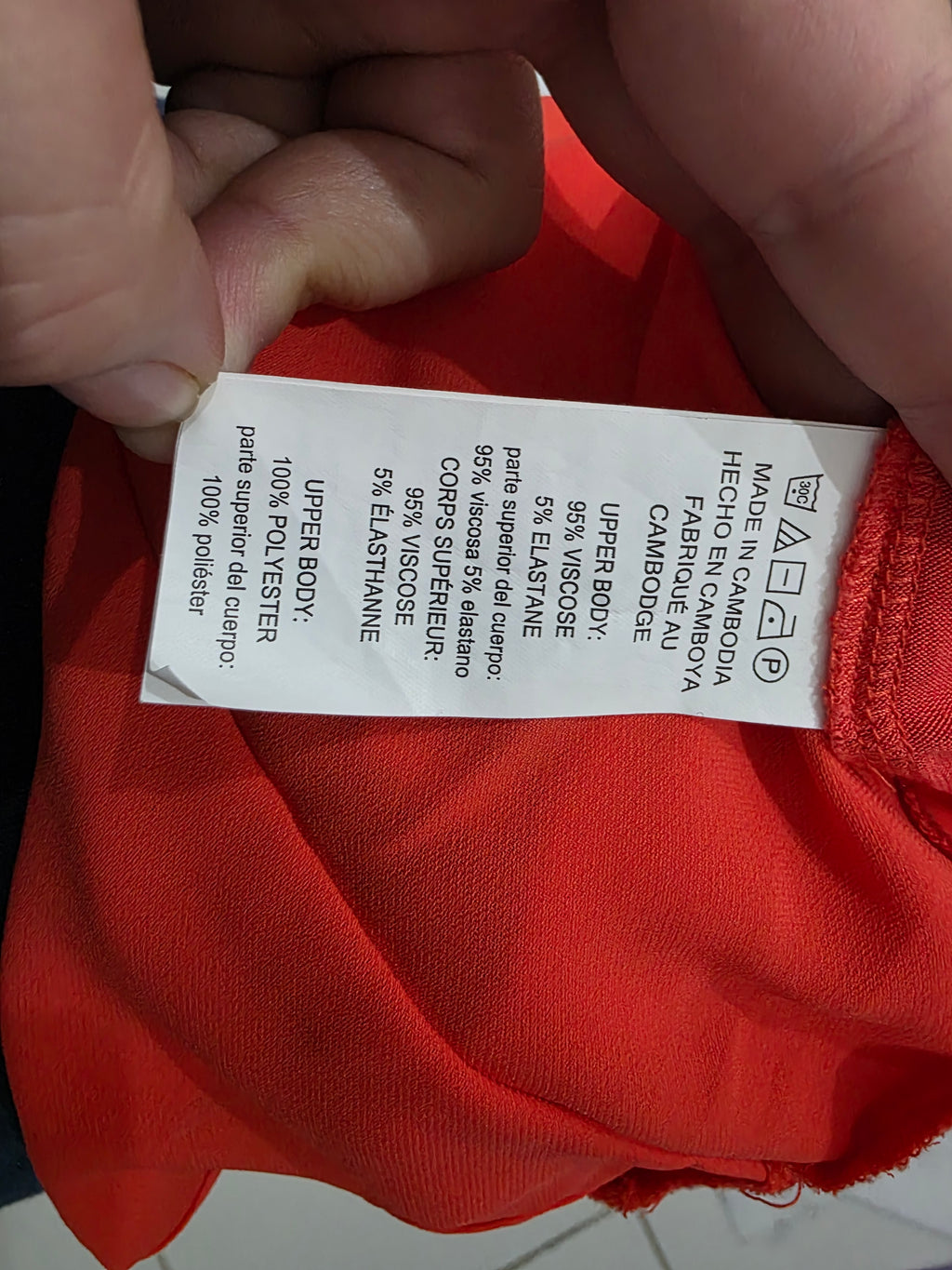 Blusa Michael Kors de Mujer talla Chica color naranja sin mangas
