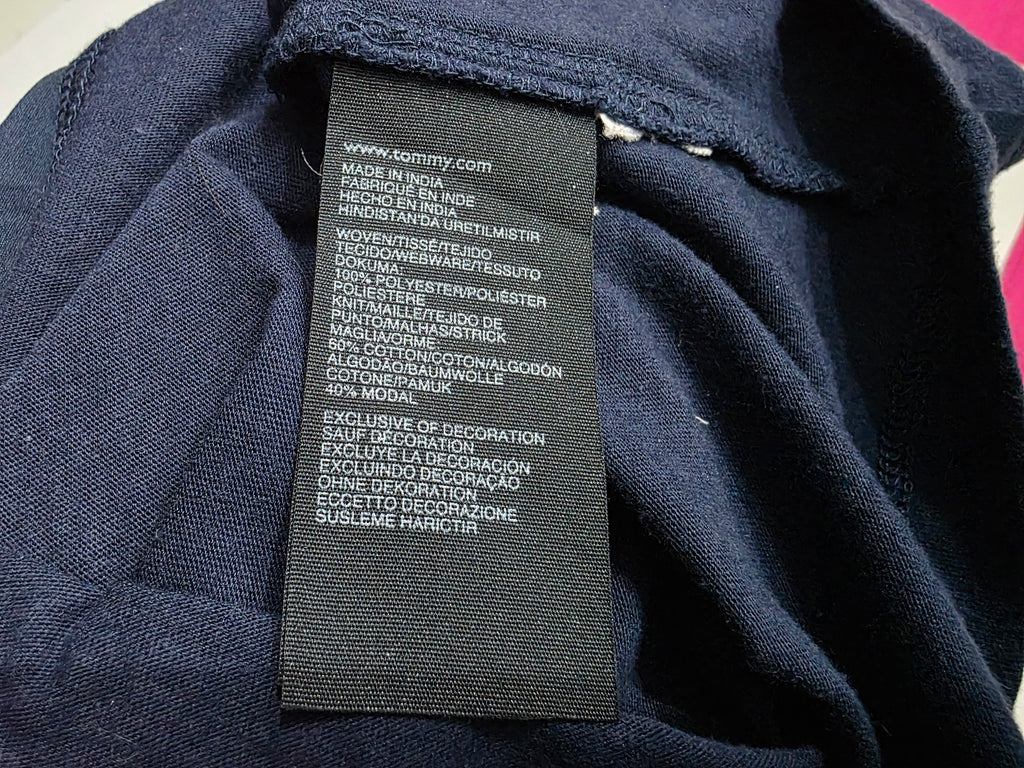 Blusa Tommy Hilfiger de Mujer sin mangas azul marino