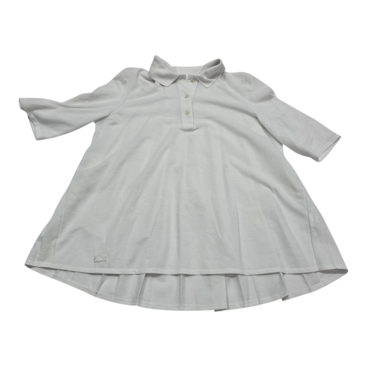 Playera Lacoste de Mujer Talla 38 color blanca