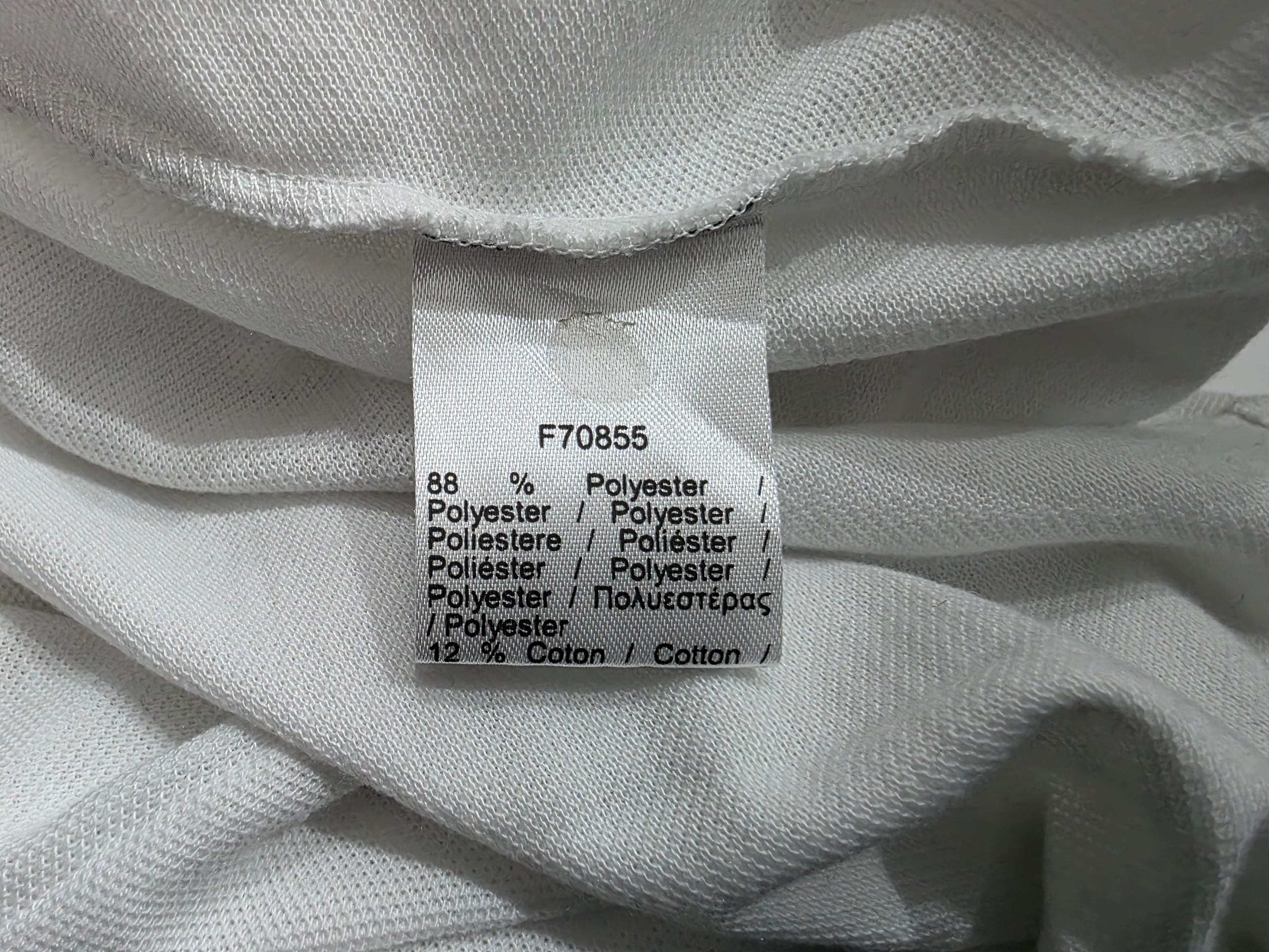 Playera Lacoste de Mujer Talla 38 color blanca